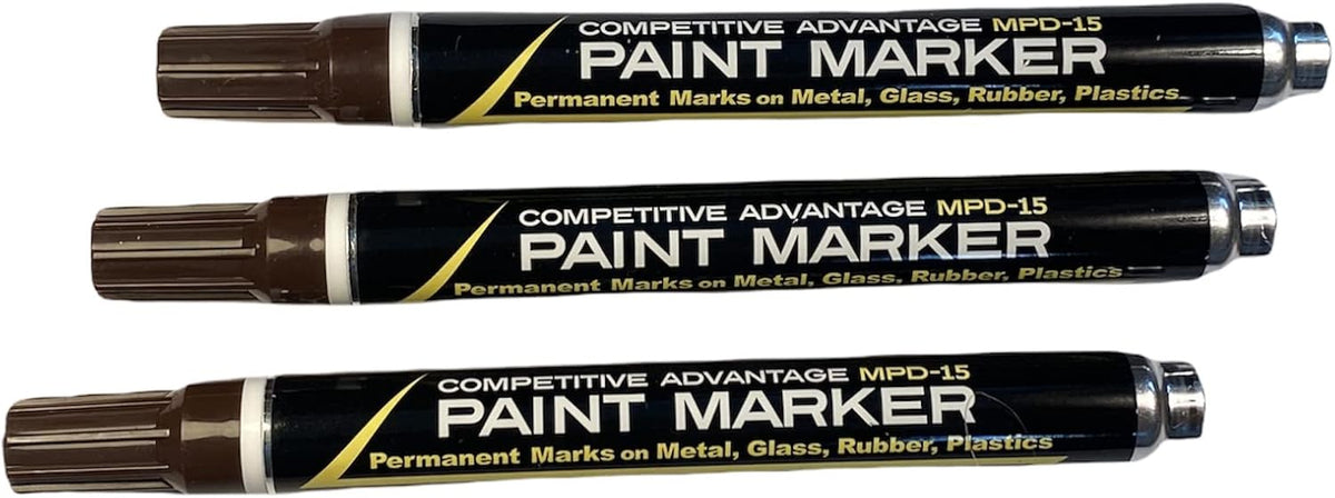 MPD-15 Enamel Paint Markers | 3 Pack – Assorted Colors
