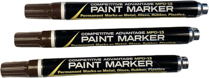MPD-15 Enamel Paint Markers | 3 Pack – Assorted Colors