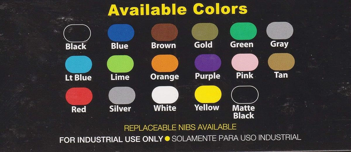MPD-15 Enamel Paint Markers | 3 Pack – Assorted Colors