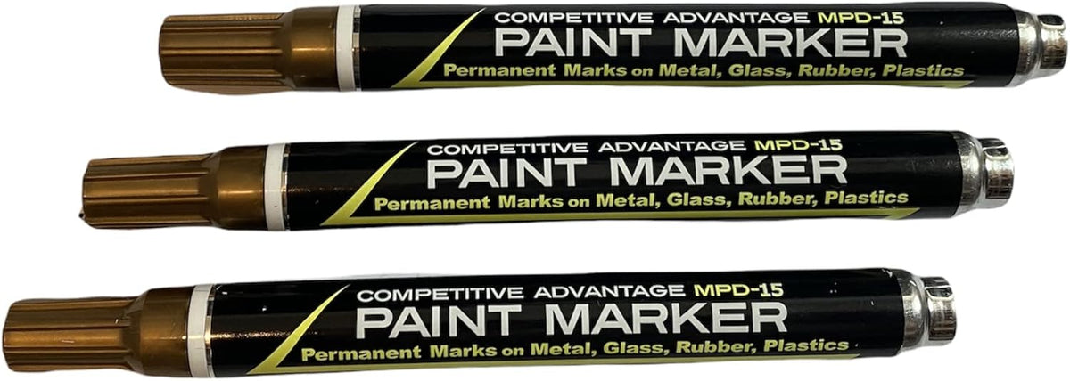 MPD-15 Enamel Paint Markers | 3 Pack – Assorted Colors