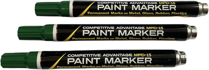 MPD-15 Enamel Paint Markers | 3 Pack – Assorted Colors
