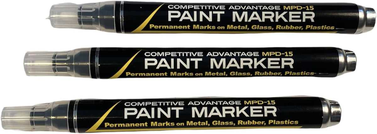 MPD-15 Enamel Paint Markers | 3 Pack – Assorted Colors