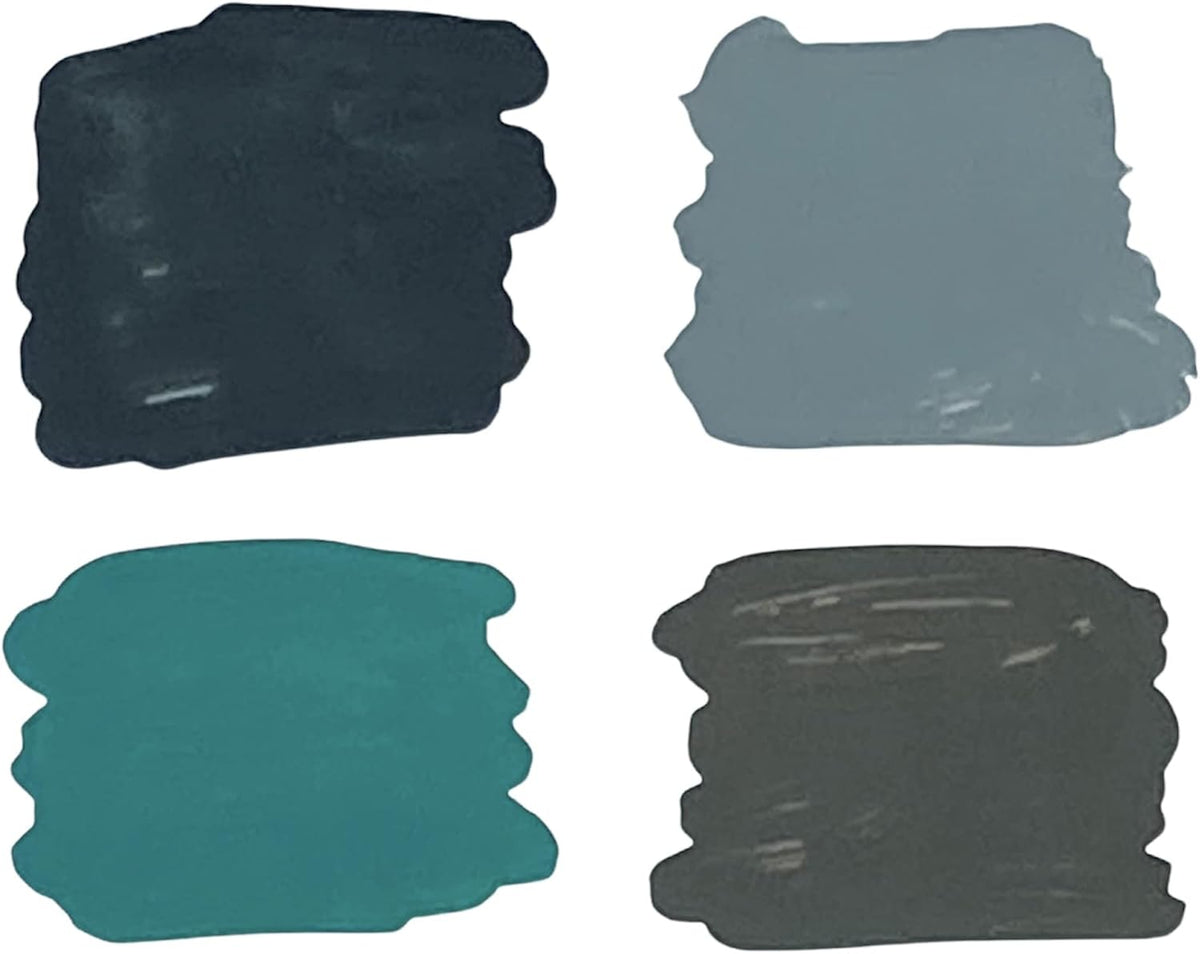 MPD-15 Enamel Paint Markers | 4 Pack - Midnights Tones (Matte Black, Brown, Green, Grey)