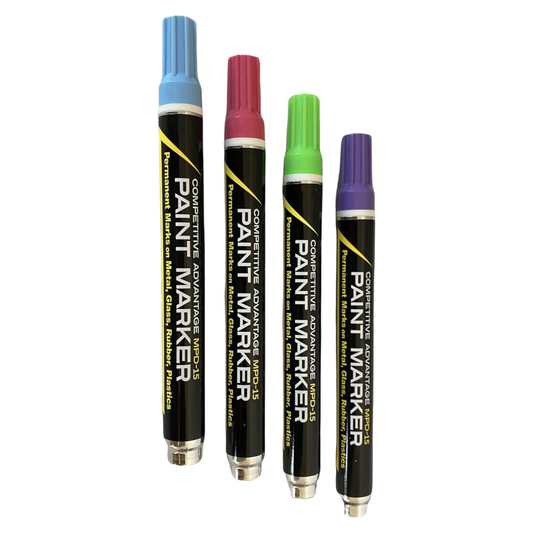 MPD-15 Enamel Paint Markers | 4 Pack - Mood Tones (Purple, Lt. Green, Lt. Blue, Pink)