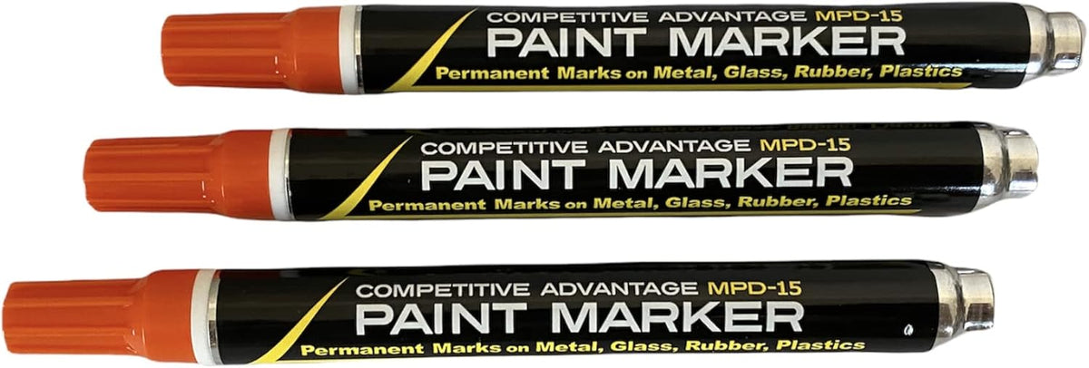 MPD-15 Enamel Paint Markers | 3 Pack – Assorted Colors