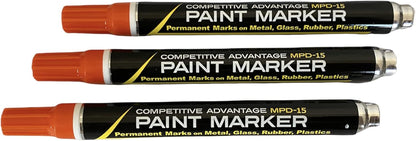 MPD-15 Enamel Paint Markers | 3 Pack – Assorted Colors