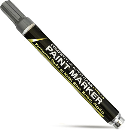 MPD-15 Enamel Paint Markers | 2 Pack - Red & Silver