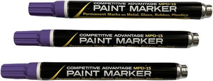 MPD-15 Enamel Paint Markers | 3 Pack – Assorted Colors