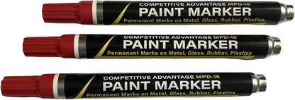 MPD-15 Enamel Paint Markers | 3 Pack – Assorted Colors