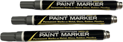MPD-15 Enamel Paint Markers | 3 Pack – Assorted Colors