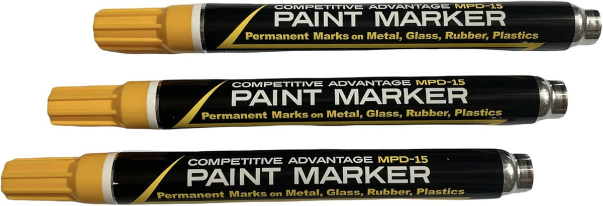 MPD-15 Enamel Paint Markers | 3 Pack – Assorted Colors