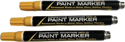 MPD-15 Enamel Paint Markers | 3 Pack – Assorted Colors